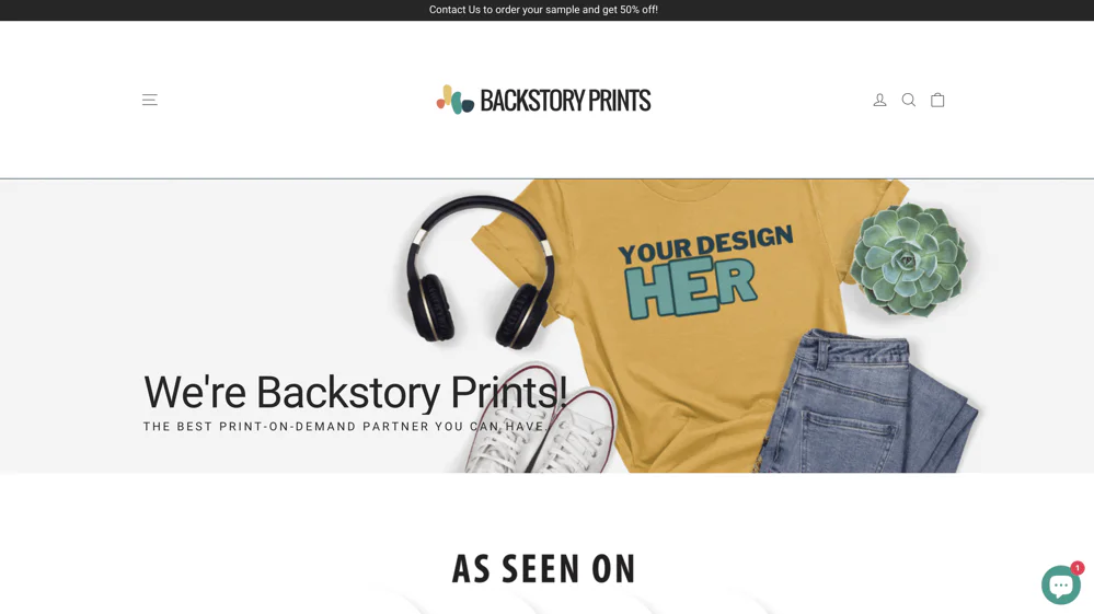 BackStoryPrints logo