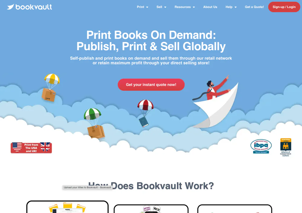 Book Vault logo