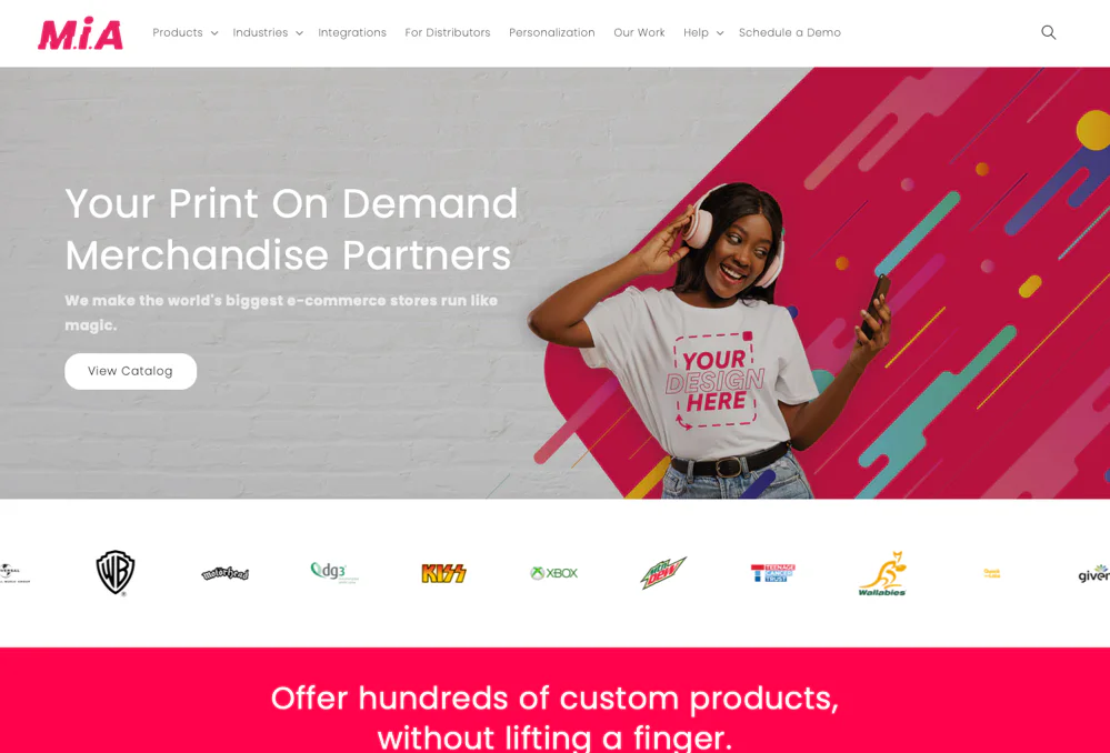 Mia Merchandise logo