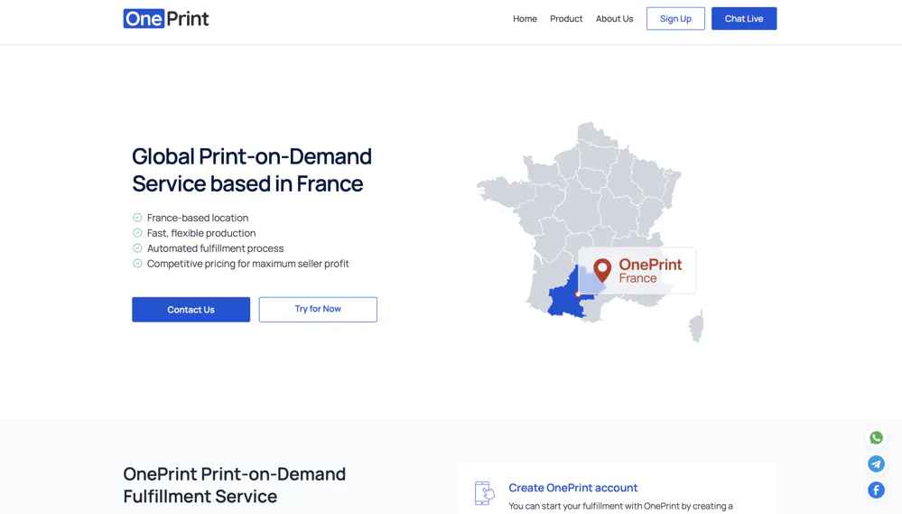 OnePrint logo