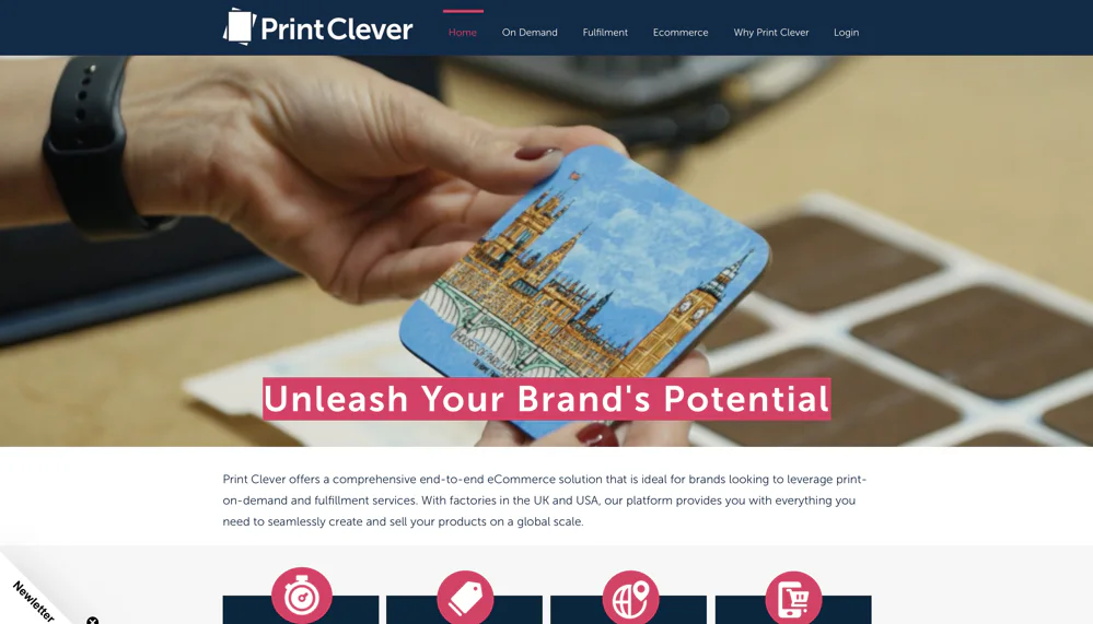 Print Clever logo