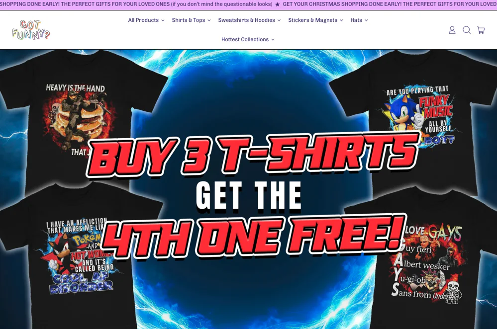 Got Funny Merch thumbnail
